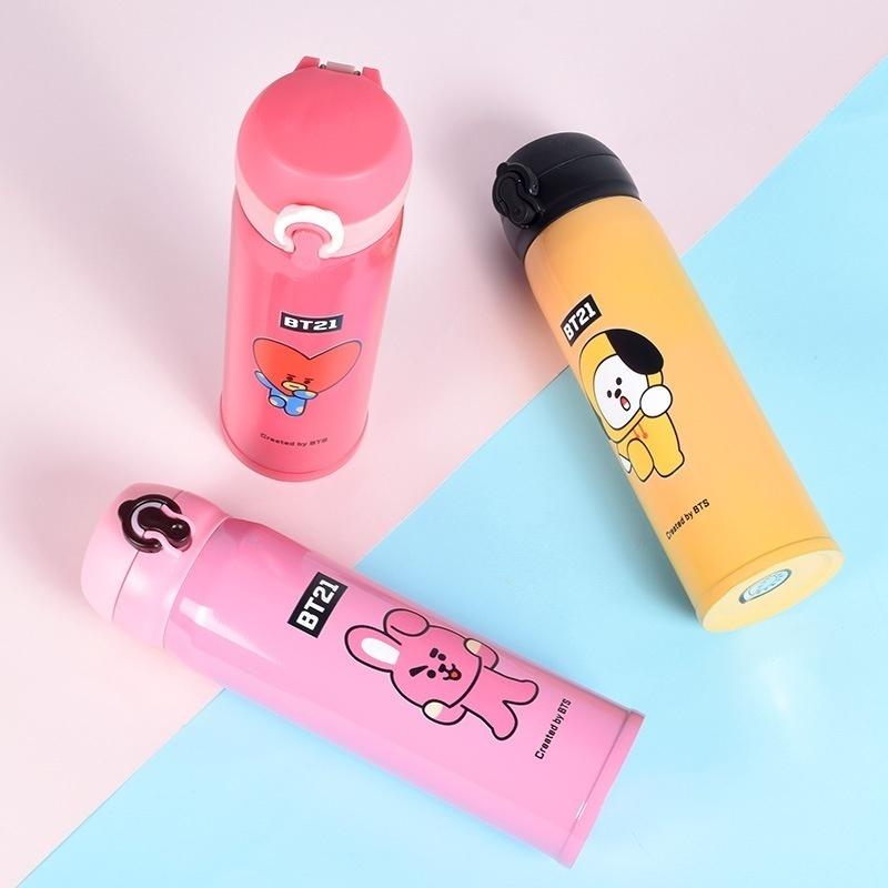 Gourde isotherme en acier inoxydable BT21 - BEST KPOP SHOP