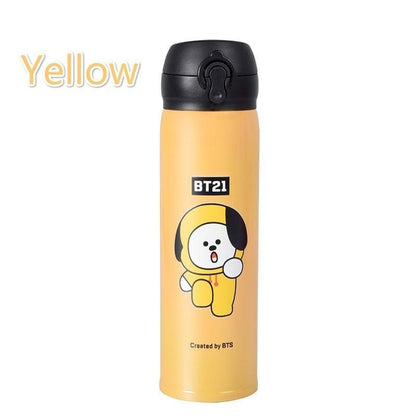 Gourde isotherme en acier inoxydable BT21 - BEST KPOP SHOP