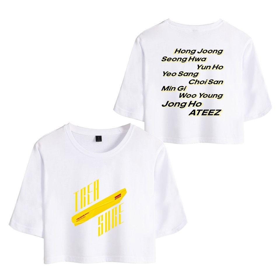 Crop Top ATEEZ - BEST KPOP SHOP