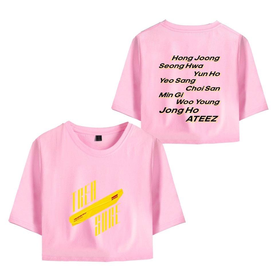 Crop Top ATEEZ - BEST KPOP SHOP