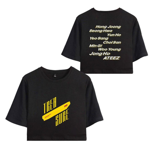 Crop Top ATEEZ - BEST KPOP SHOP
