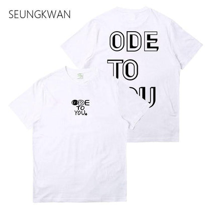 T-shirt SEVENTEEN World Tour Ode - BEST KPOP SHOP