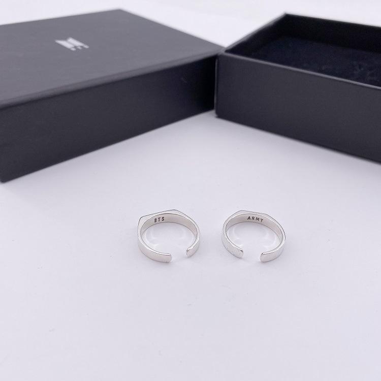Bague BTS avec photocards - BEST KPOP SHOP
