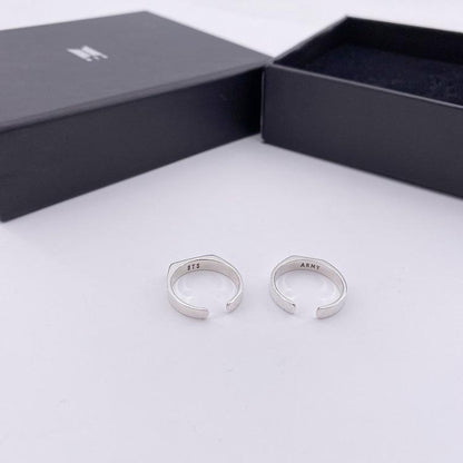 Bague BTS avec photocards - BEST KPOP SHOP