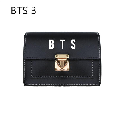 LEVLO Sac Bandoulière K-Pop Armée - Merch Officiel Fans Cadeau Avec Nom Coréen