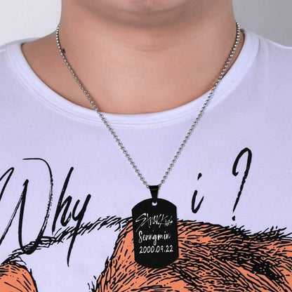 Pendentif et chaîne Stray Kids - BEST KPOP SHOP