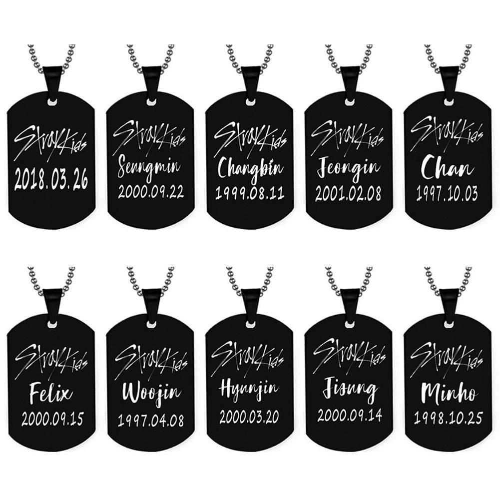 Pendentif et chaîne Stray Kids - BEST KPOP SHOP