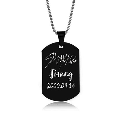 Pendentif et chaîne Stray Kids - BEST KPOP SHOP