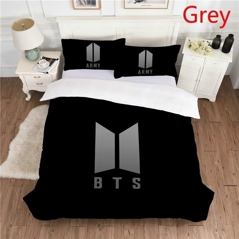 Housse de couette avec taie d'oreiller BTS - BEST KPOP SHOP