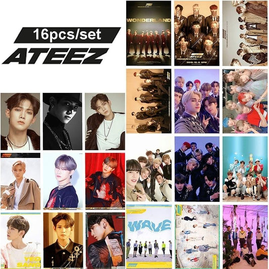 Photocards Ateez 16 Pièces - BEST KPOP SHOP