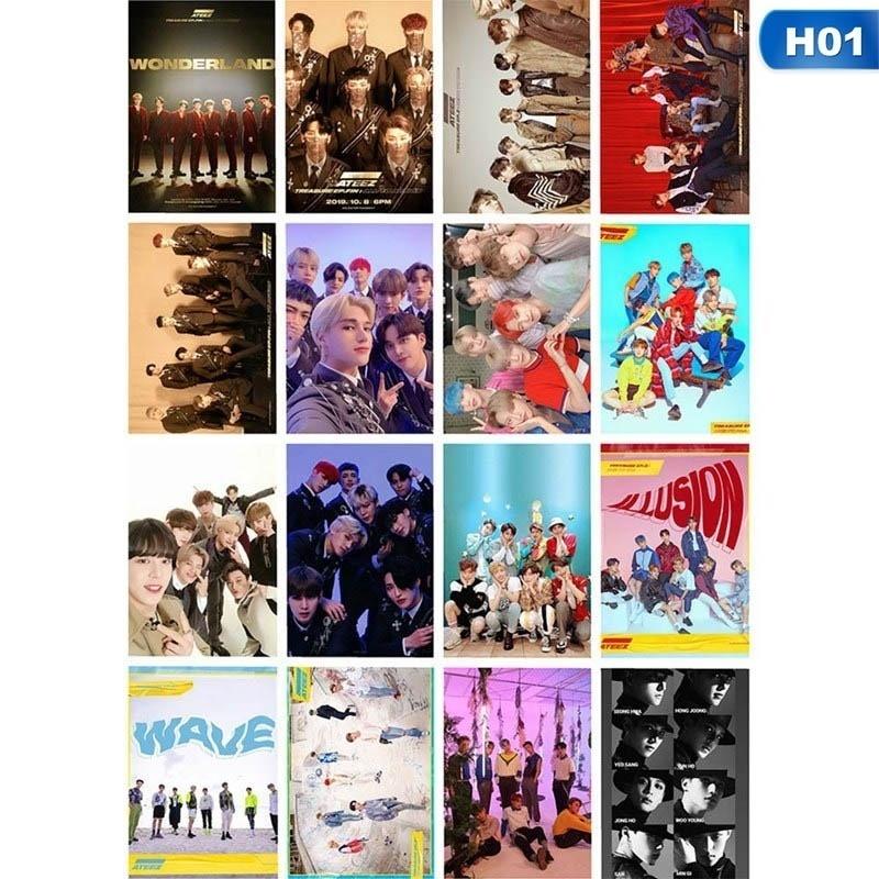 Photocards Ateez 16 Pièces - BEST KPOP SHOP