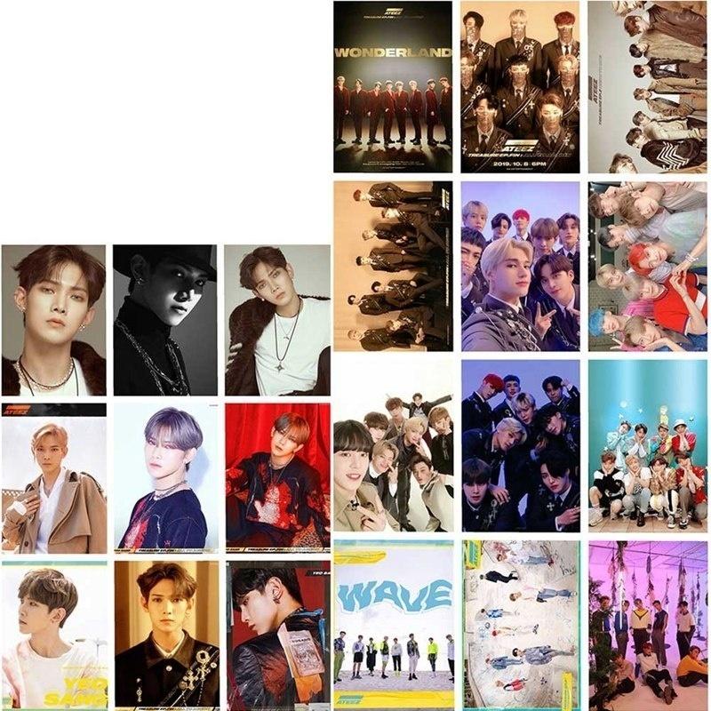 Photocards Ateez 16 Pièces - BEST KPOP SHOP