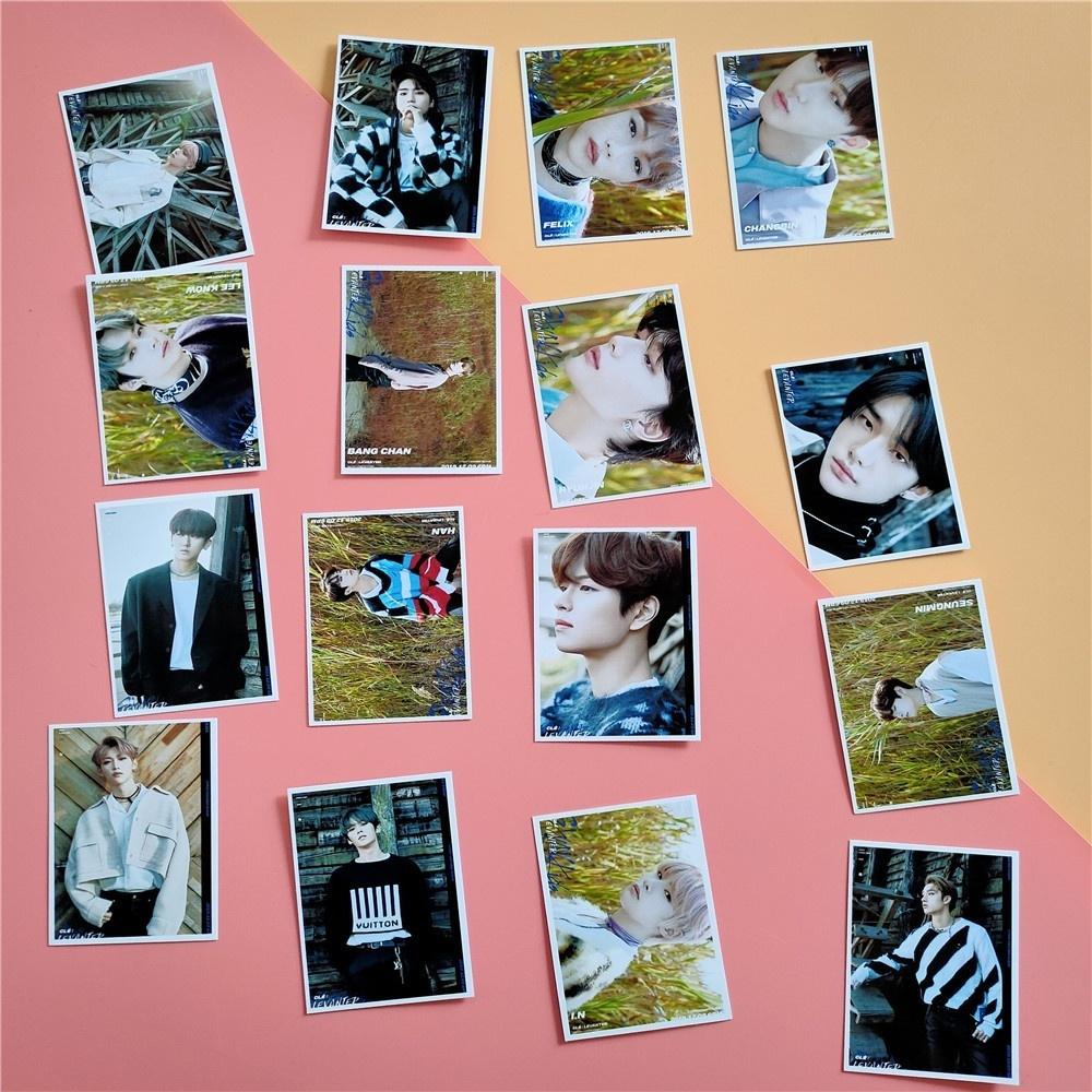 Photocards Stray Kids/Mamamoo/TXT/Seventeen 16pièces - BEST KPOP SHOP