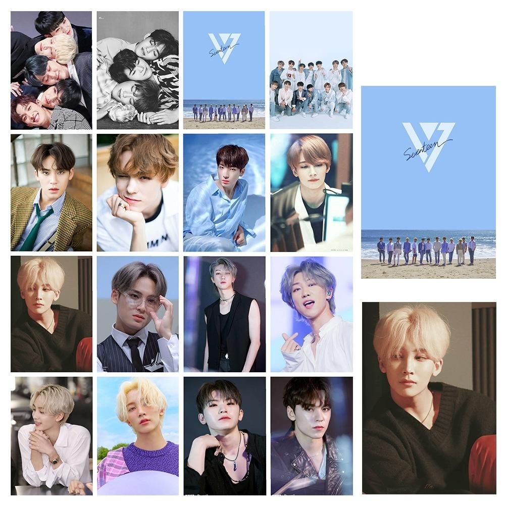 Photocards Stray Kids/Mamamoo/TXT/Seventeen 16pièces - BEST KPOP SHOP