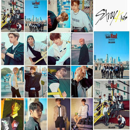 Photocards Stray Kids/Mamamoo/TXT/Seventeen 16pièces - BEST KPOP SHOP
