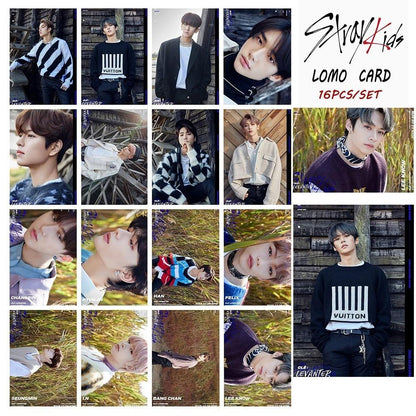 Photocards Stray Kids/Mamamoo/TXT/Seventeen 16pièces - BEST KPOP SHOP