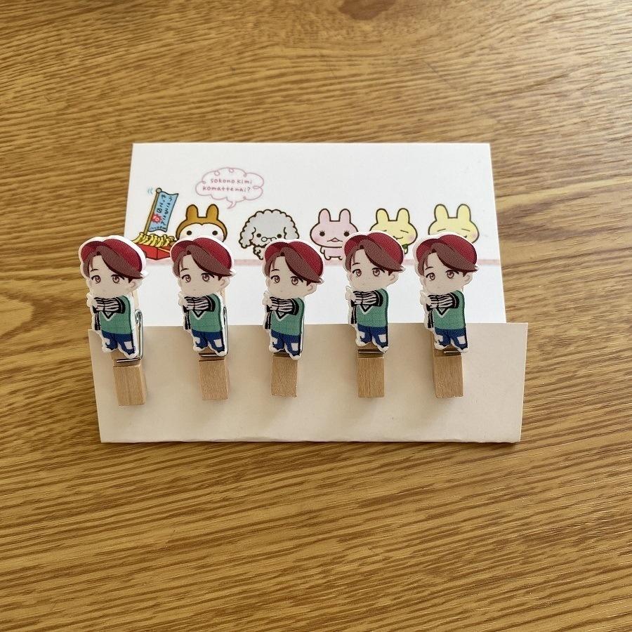 Petites pinces pour accrocher des Photocards en forme BTS/ BLACKPINK/ EXO/ GOT7/ TWICE/ TXT/ IZONE/ NCT - BEST KPOP SHOP