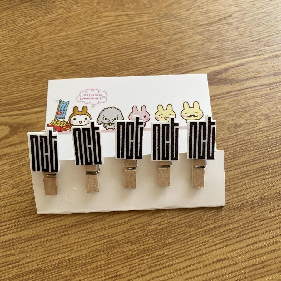 Petites pinces pour accrocher des Photocards en forme BTS/ BLACKPINK/ EXO/ GOT7/ TWICE/ TXT/ IZONE/ NCT - BEST KPOP SHOP