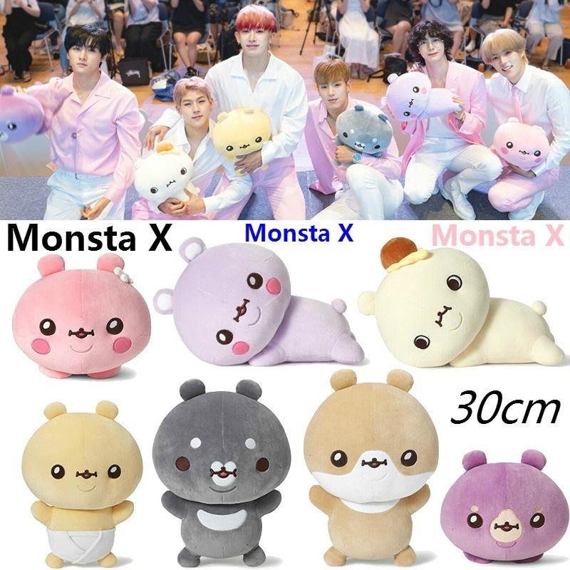 Peluche membre Monsta X de 30cm - BEST KPOP SHOP