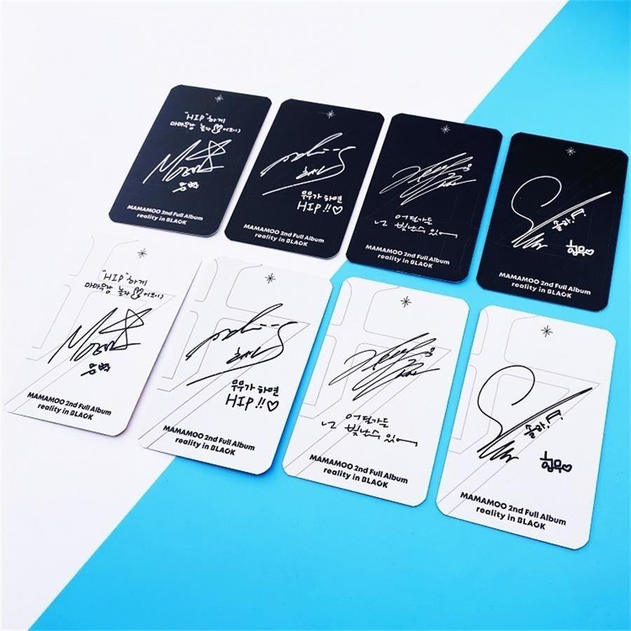PHOTOCARDS MAMAMOO avec signature - BEST KPOP SHOP