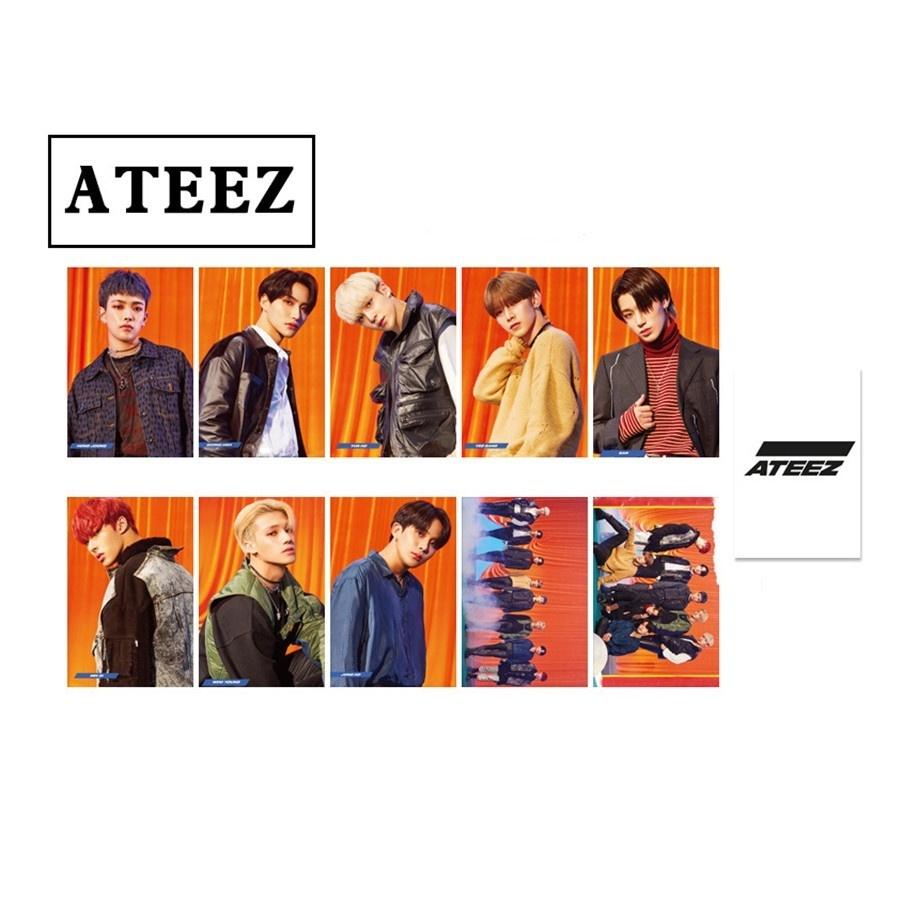 10 PHOTOCARDS ATEEZ - BEST KPOP SHOP
