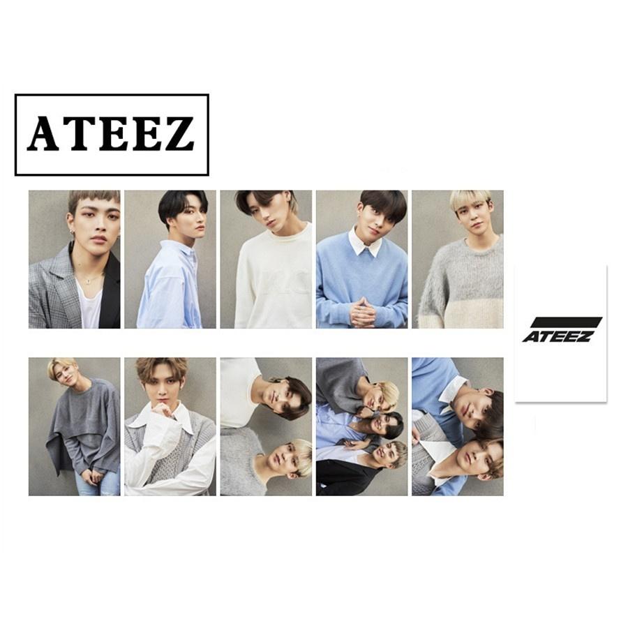 10 PHOTOCARDS ATEEZ - BEST KPOP SHOP