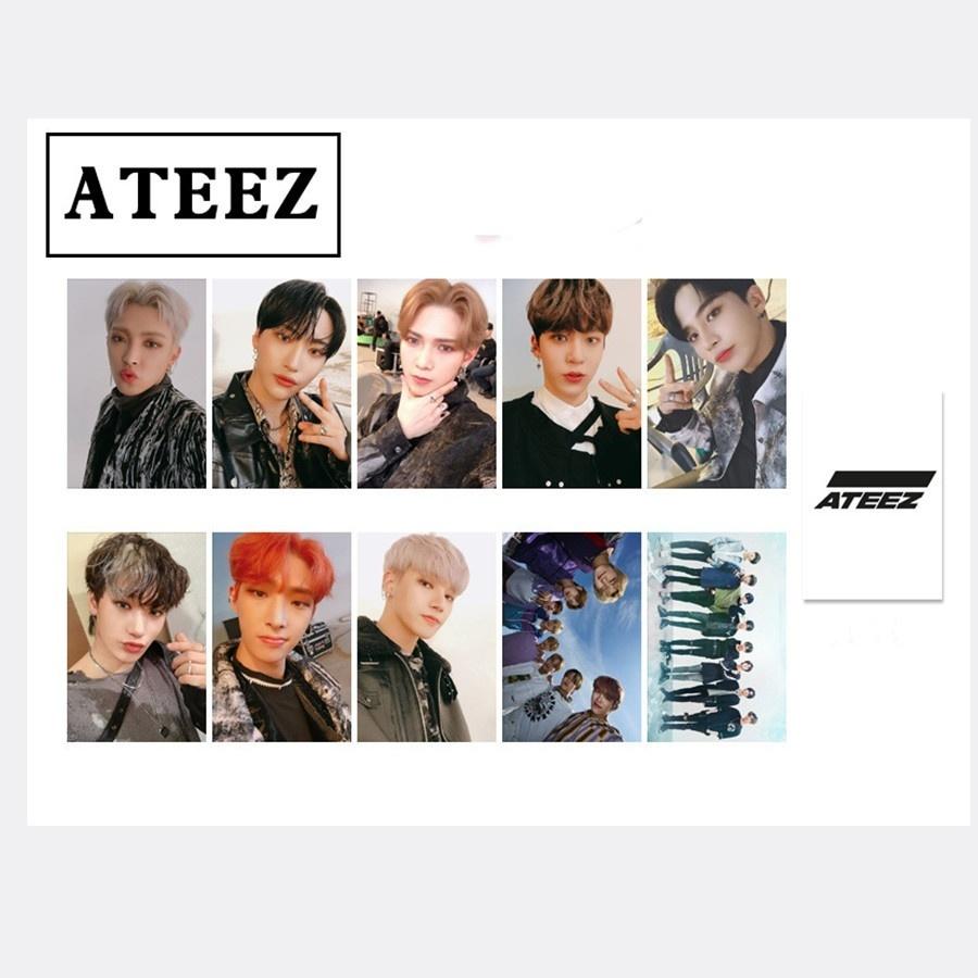 10 PHOTOCARDS ATEEZ - BEST KPOP SHOP