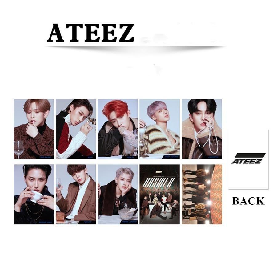 10 PHOTOCARDS ATEEZ - BEST KPOP SHOP