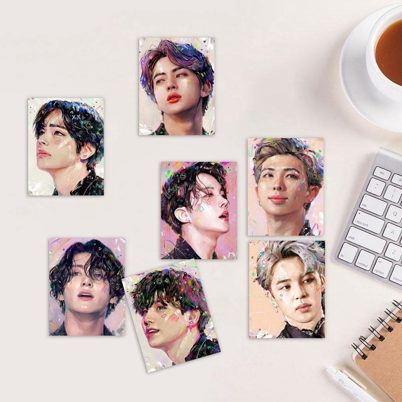 Photocards BTS 7pièces - BEST KPOP SHOP