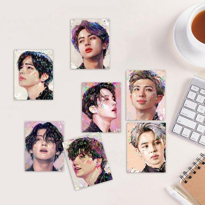 Photocards BTS 7pièces - BEST KPOP SHOP
