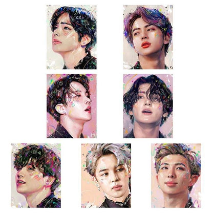Photocards BTS 7pièces - BEST KPOP SHOP