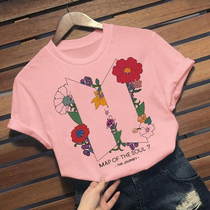 T-shirt BTS Map of the Soul 7 the journey - BEST KPOP SHOP