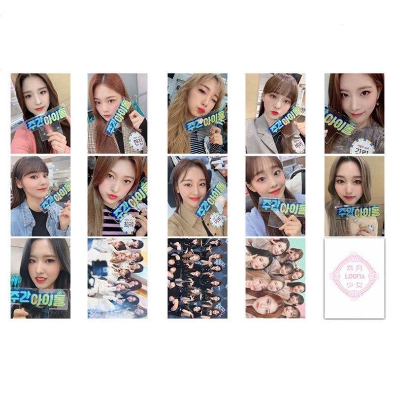 14 Photocards LOONA - BEST KPOP SHOP