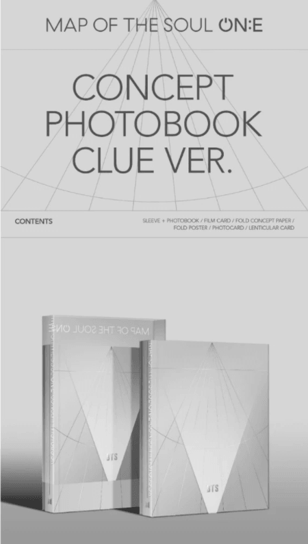 BTS - MAP OF THE SOUL ON:E CONCEPT PHOTO BOOK - BEST KPOP SHOP