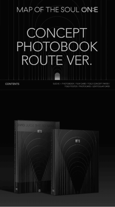 BTS - MAP OF THE SOUL ON:E CONCEPT PHOTO BOOK - BEST KPOP SHOP