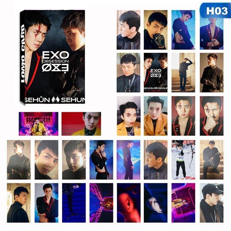 30 Photocards EXO - BEST KPOP SHOP