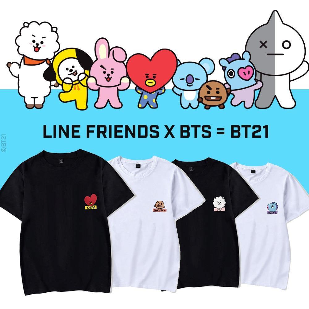 T-shirt BT21 - BEST KPOP SHOP