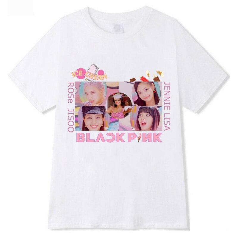 T-shirt ICE CREAM Blackpink - BEST KPOP SHOP