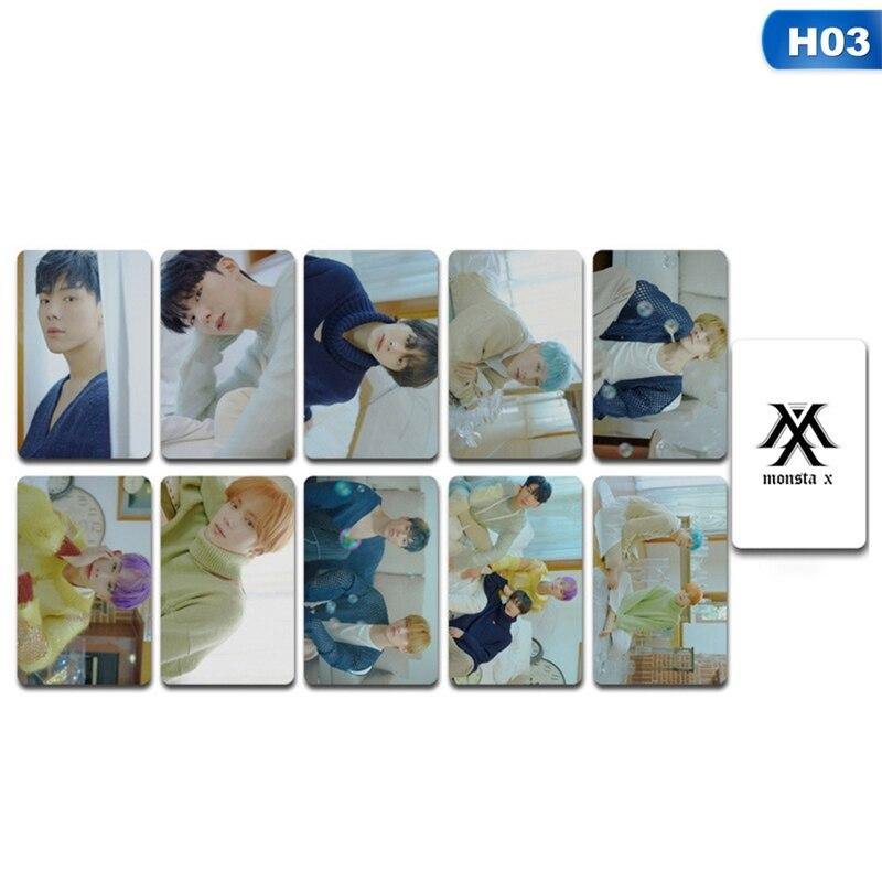 10 Photocards MONSTA X - BEST KPOP SHOP