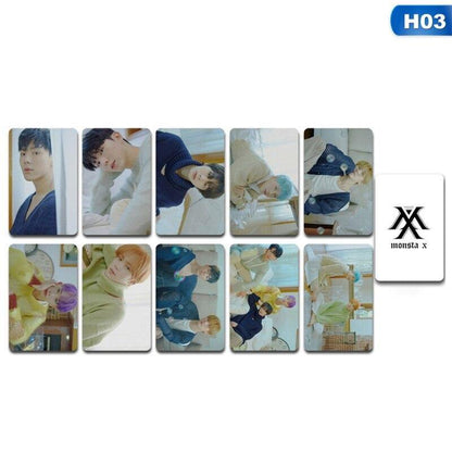 10 Photocards MONSTA X - BEST KPOP SHOP