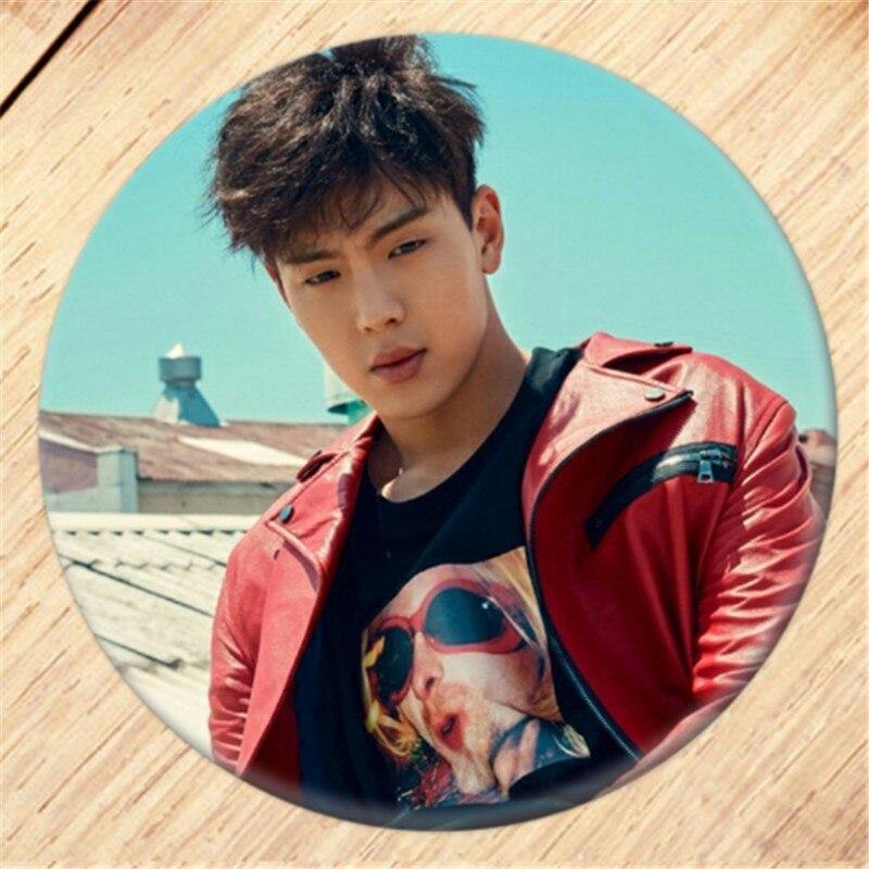 Free Shipping Kpop Monsta x Shownu I.M Brooch Pin Badges For Clothes Backpack Decoration Jewelry B057 - BEST KPOP SHOP