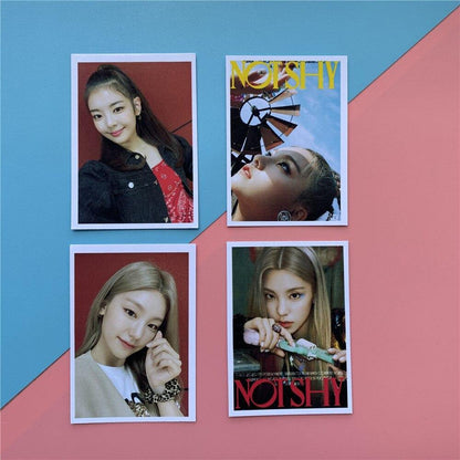 Photocards ITZY NOT SHY 16 Pièces - BEST KPOP SHOP