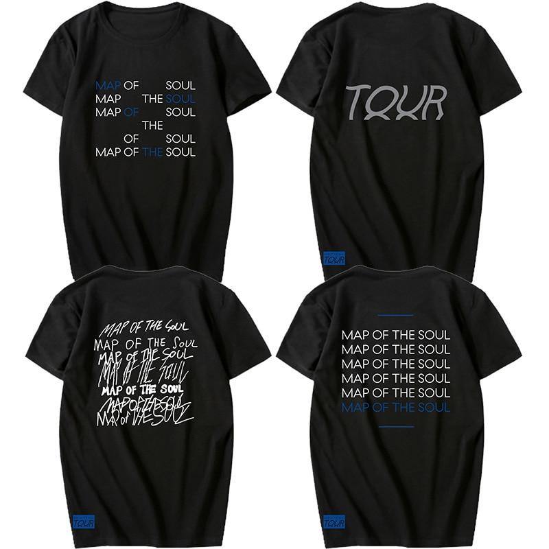 T-shirt Map of the Soul 7 Tour - BEST KPOP SHOP