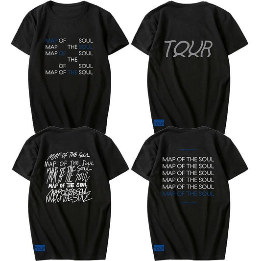 T-shirt Map of the Soul 7 Tour - BEST KPOP SHOP