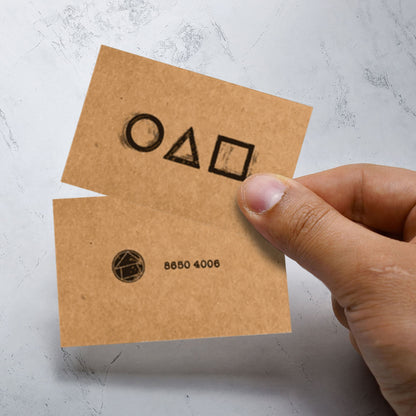 Squid Game Invitation Card 10PC