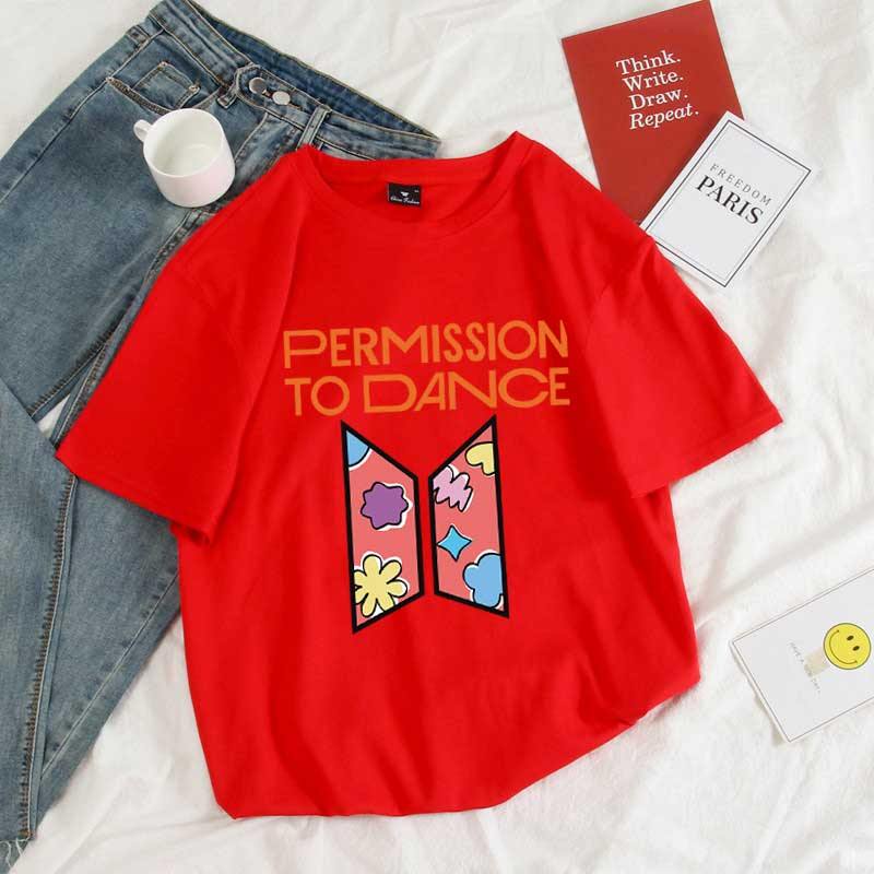 T-shirt Permission To Dance BTS - BEST KPOP SHOP