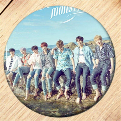 Free Shipping Kpop Monsta x Shownu I.M Brooch Pin Badges For Clothes Backpack Decoration Jewelry B057 - BEST KPOP SHOP