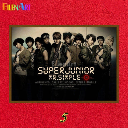 Poster Super Junior - BEST KPOP SHOP
