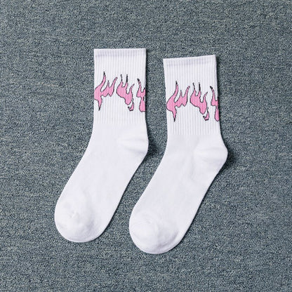 Chaussettes flammes