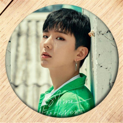 Free Shipping Kpop Monsta x Shownu I.M Brooch Pin Badges For Clothes Backpack Decoration Jewelry B057 - BEST KPOP SHOP